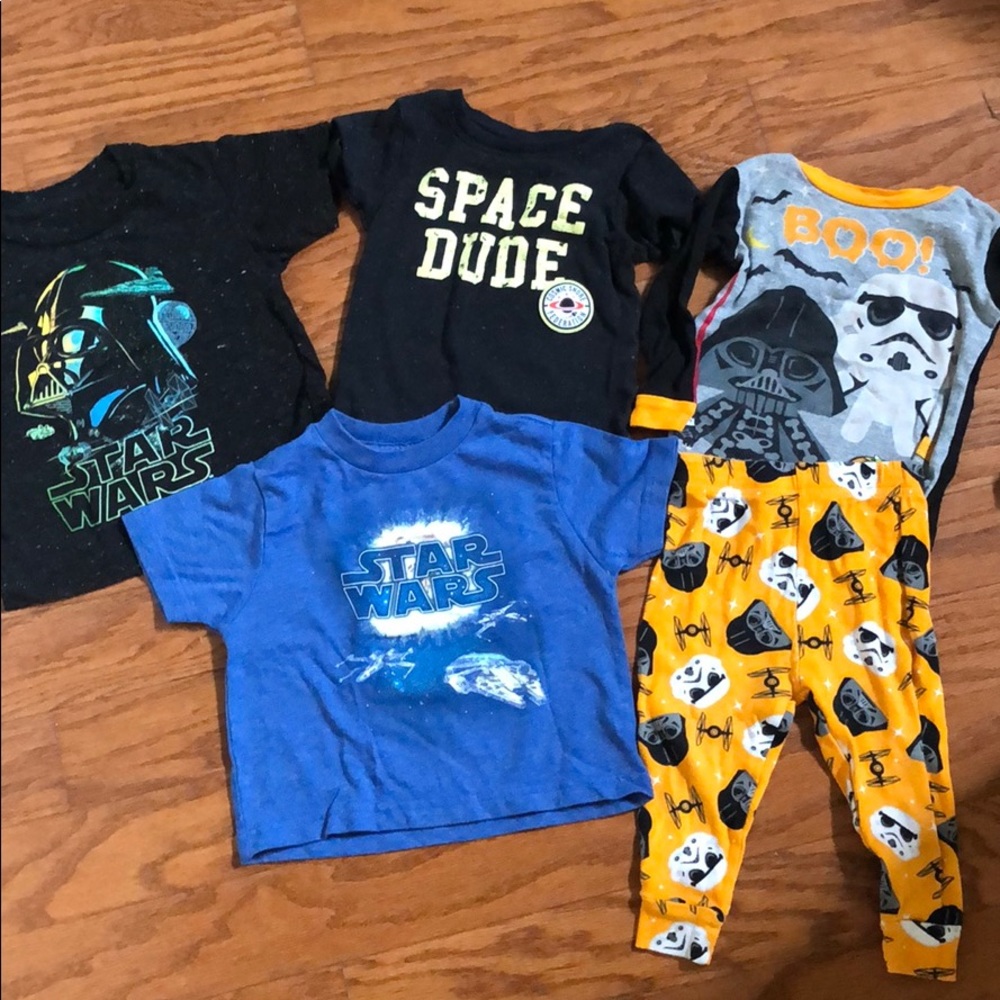 Star Wars bundle 12 -18 months